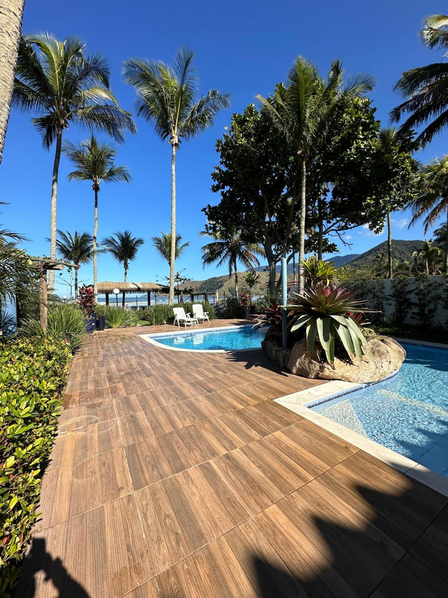 Brisa Do Mar Bare Praia Hotel - Praia De Barequecaba Сан-Себастьян Екстер'єр фото